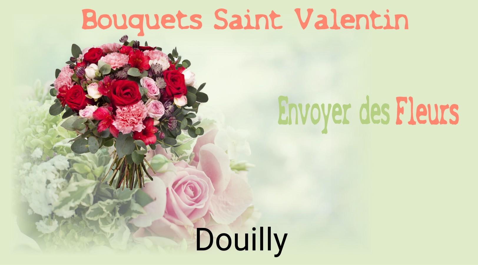 Roses de Saint-Valentin livrées à Douilly